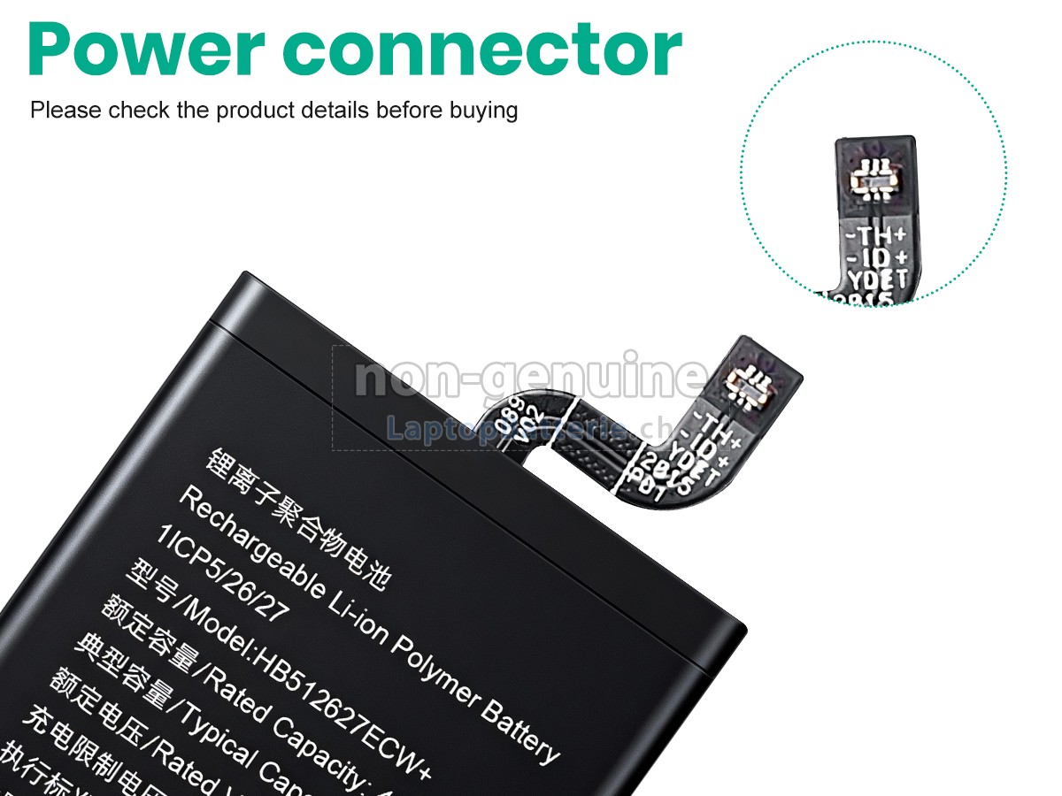 Huawei HB512627ECW+ Ersatzbatterie