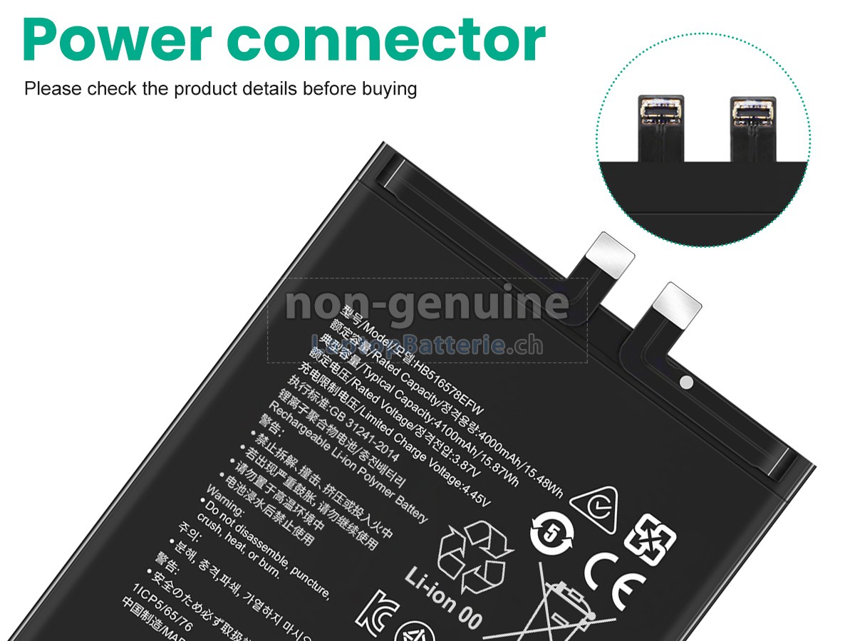 Huawei HB516578EFW Ersatzbatterie