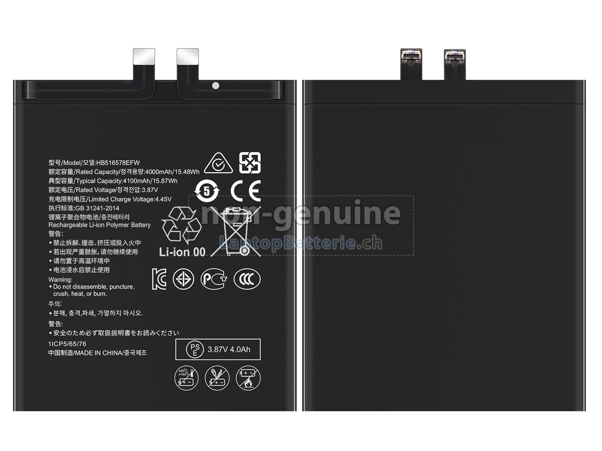 Huawei HB516578EFW Ersatzbatterie