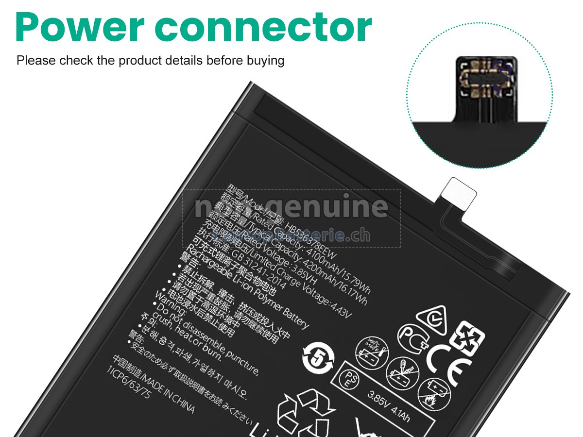 Huawei HB536378EEW Ersatzbatterie