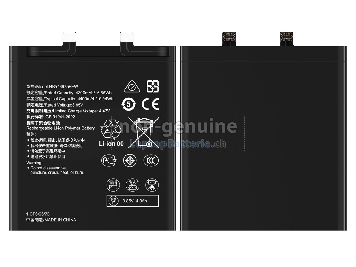 Huawei HB576675EFW Ersatzbatterie