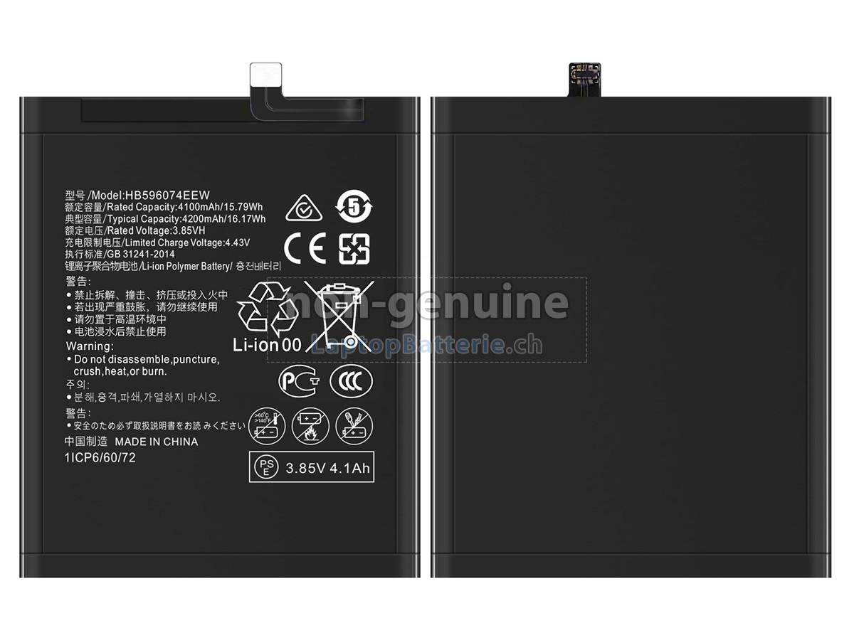 Huawei HB596074EEW Ersatzbatterie