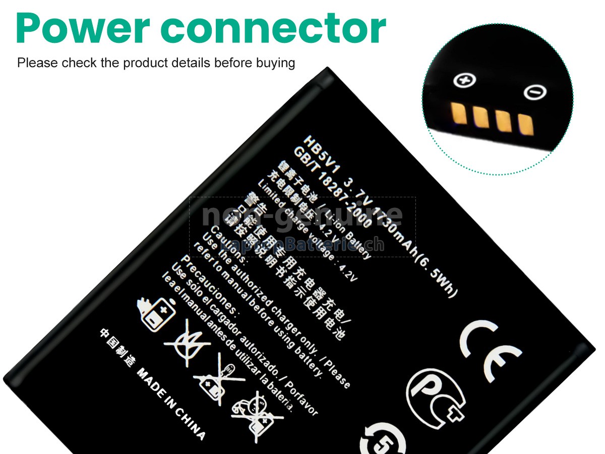 Huawei ASCEND Y511-T00 Ersatzbatterie