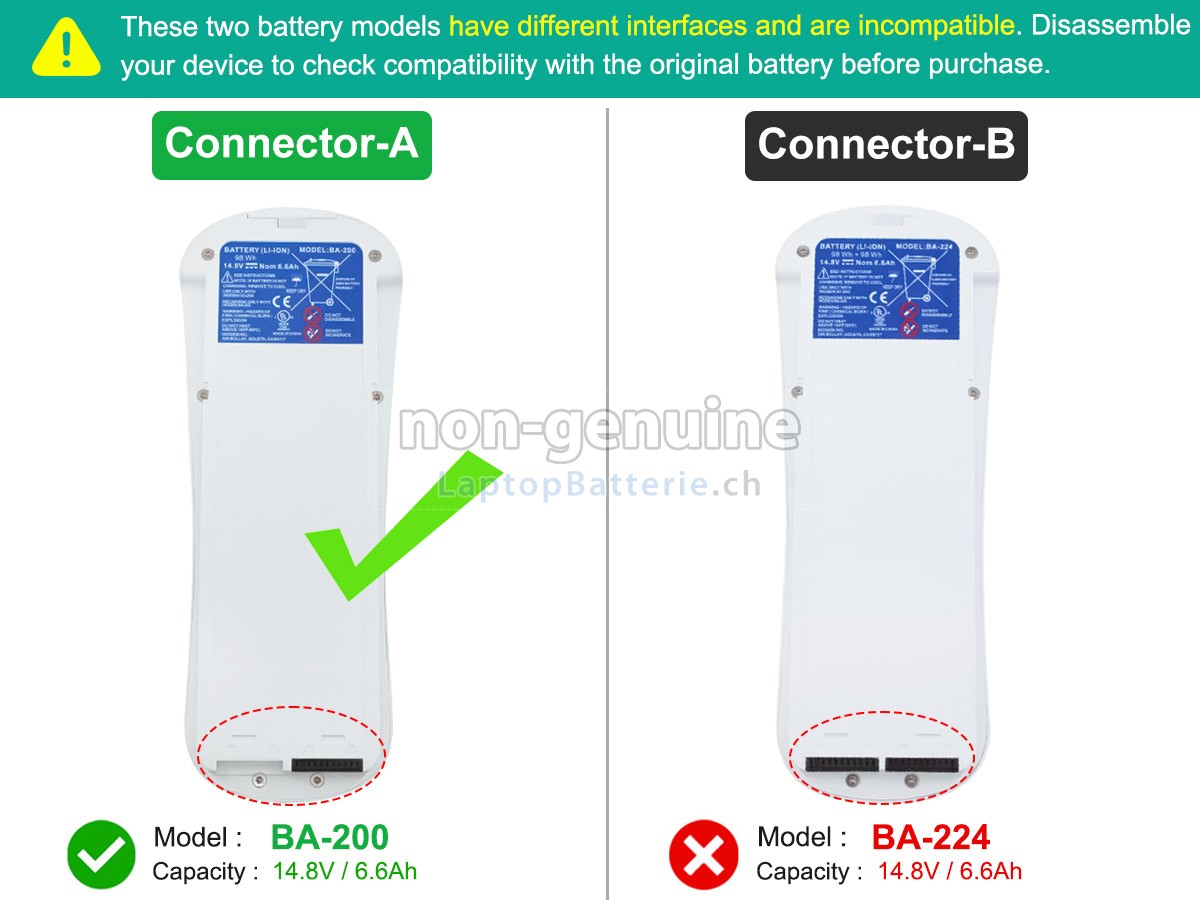 Inogen BA-203 Ersatzbatterie