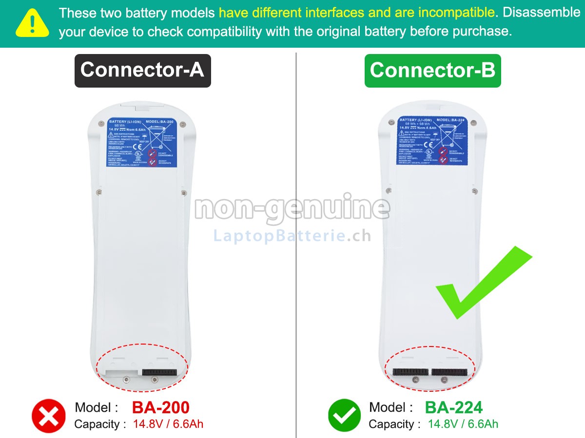 Inogen BA-203 Ersatzbatterie