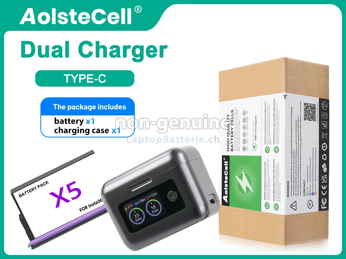 Insta360 JH-X5 Ersatzbatterie