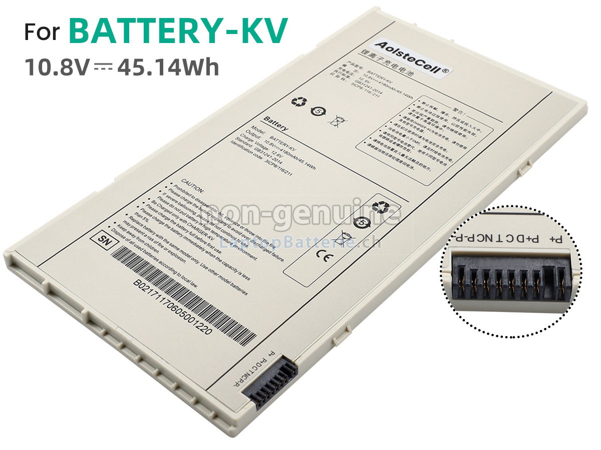 Iray DR MARS1417V-TSI Ersatzbatterie