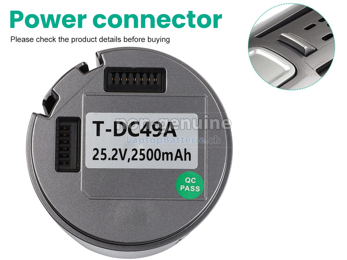 JIMMY T-DC49A Ersatzbatterie