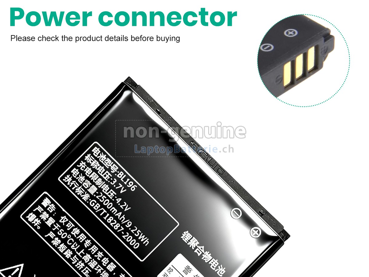 Lenovo BL196 Ersatzbatterie