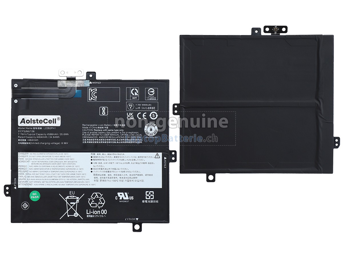 Lenovo IdeaPad DUET 3 11IAN8-82XK003UCK Ersatzbatterie