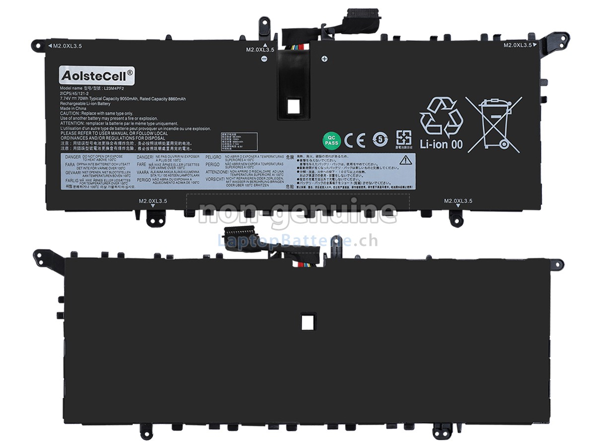 Lenovo YOGA SLIM 7 14Q8X9-83ED000RBM Ersatzbatterie