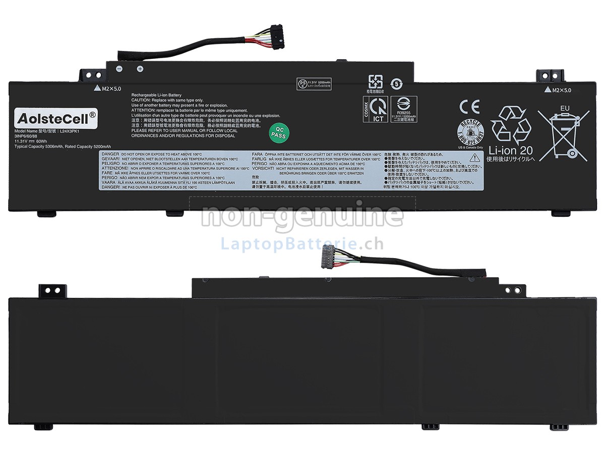 Lenovo IdeaPad SLIM 5 14IRH10R-83J00068FR Ersatzbatterie