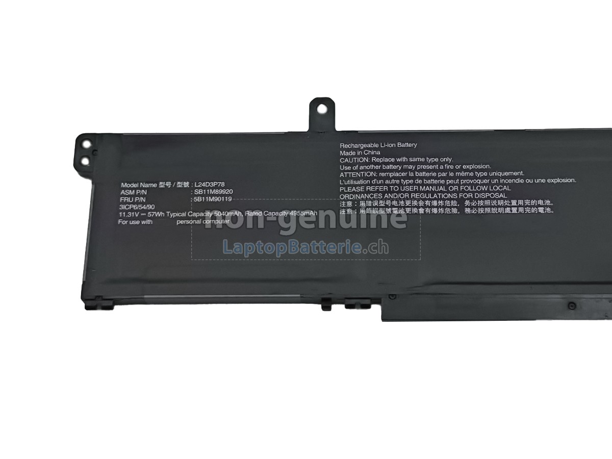 Lenovo L24D3P78(3ICP6/54/90) Ersatzbatterie