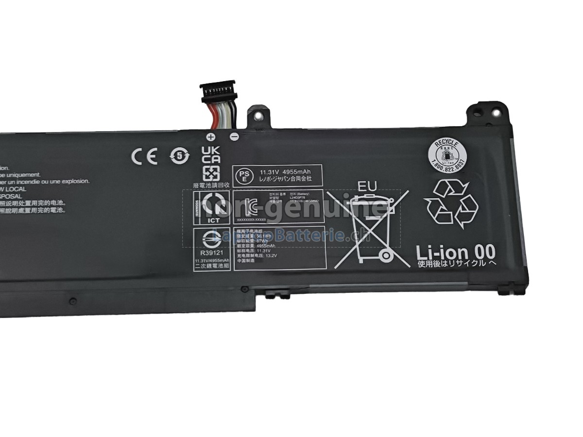 Lenovo L24D3P78(3ICP6/54/90) Ersatzbatterie
