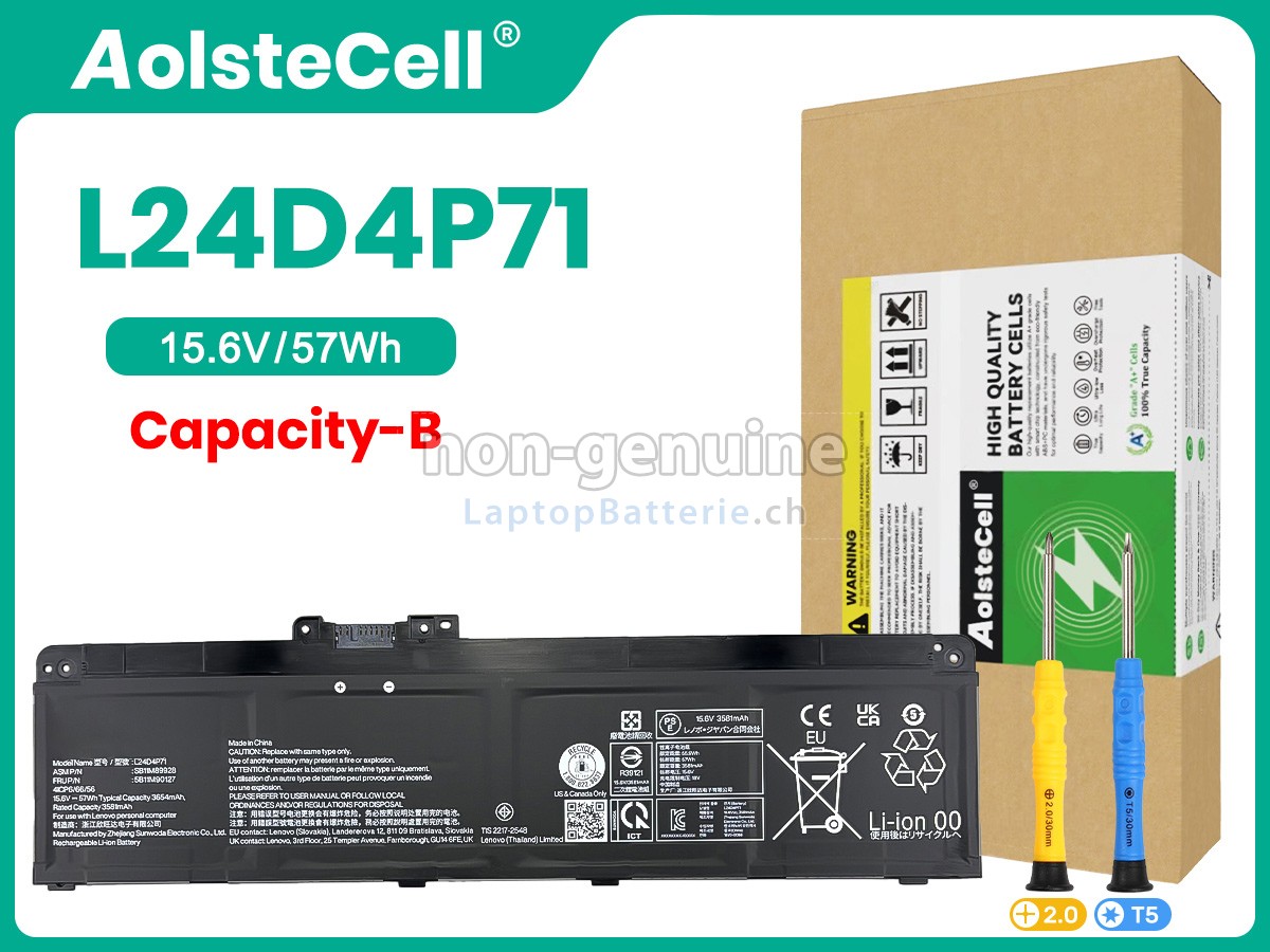 Lenovo ThinkPad T14 GEN 6-21QC0034AT Ersatzbatterie