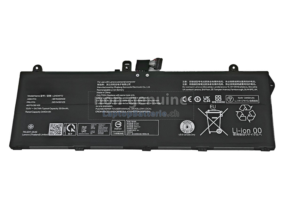 Lenovo ThinkPad L13 2-IN-1 GEN 6-21RD000AMB Ersatzbatterie