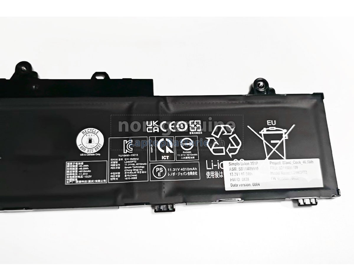 Lenovo ThinkPad L14 GEN 6-21S60056GQ Ersatzbatterie