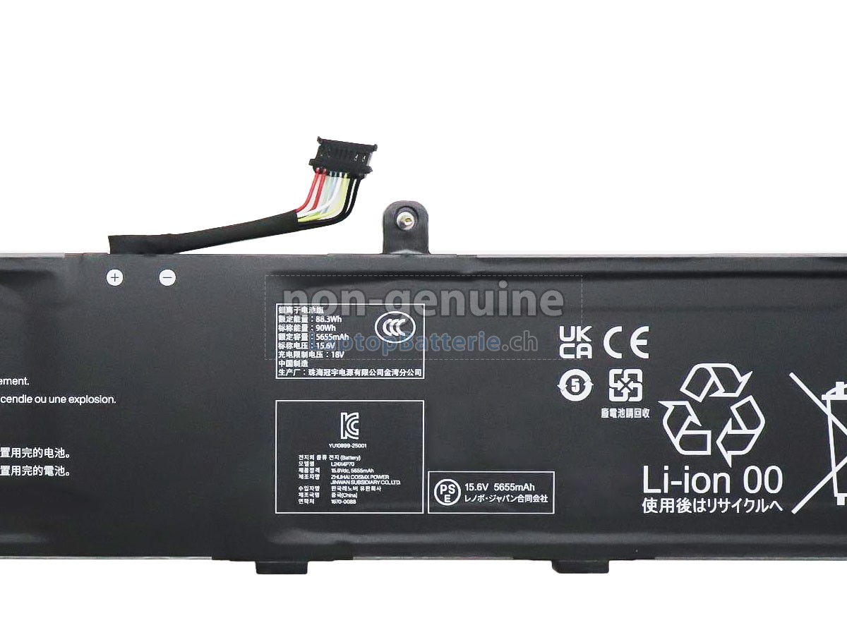 Lenovo ThinkPad P16V GEN 3-21RT000NBO Ersatzbatterie