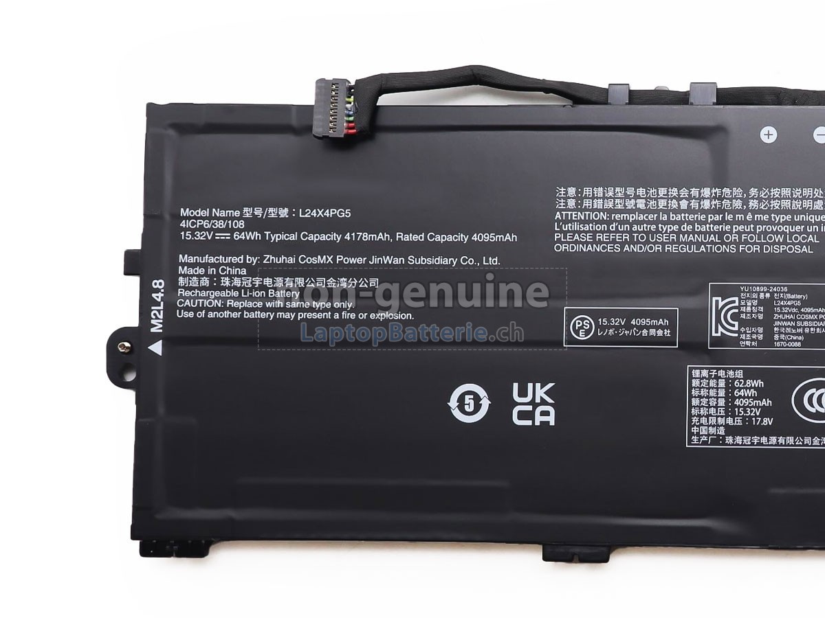 Lenovo L24D4PG5 Ersatzbatterie