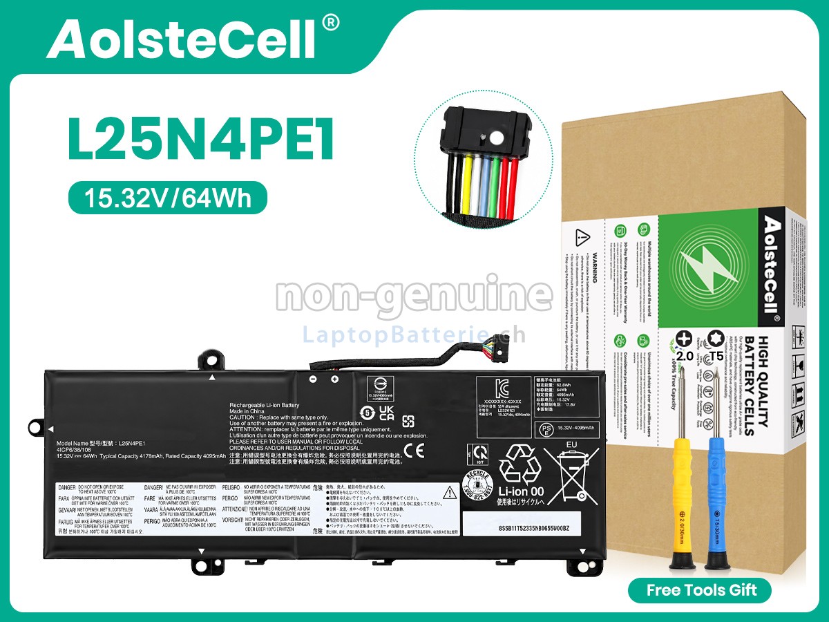 Lenovo L25D3PE7 Ersatzbatterie