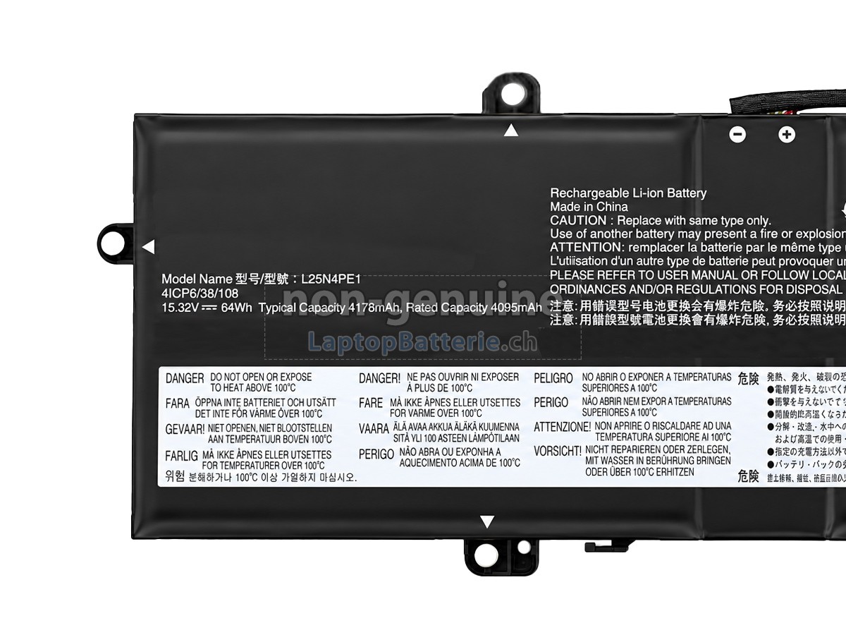 Lenovo L25X3PE1 Ersatzbatterie