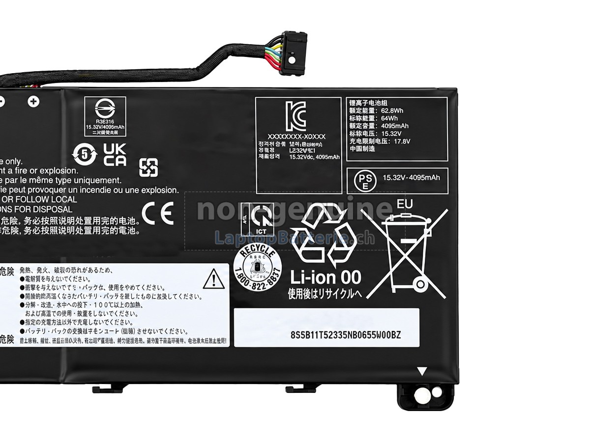 Lenovo L25X3PE1 Ersatzbatterie