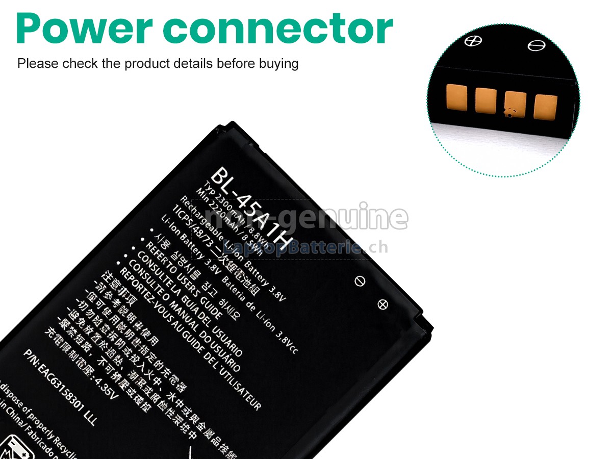 LG BL-45A1H Ersatzbatterie