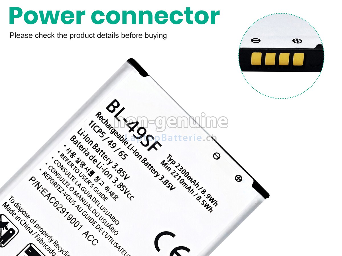 LG BL-49SF Ersatzbatterie