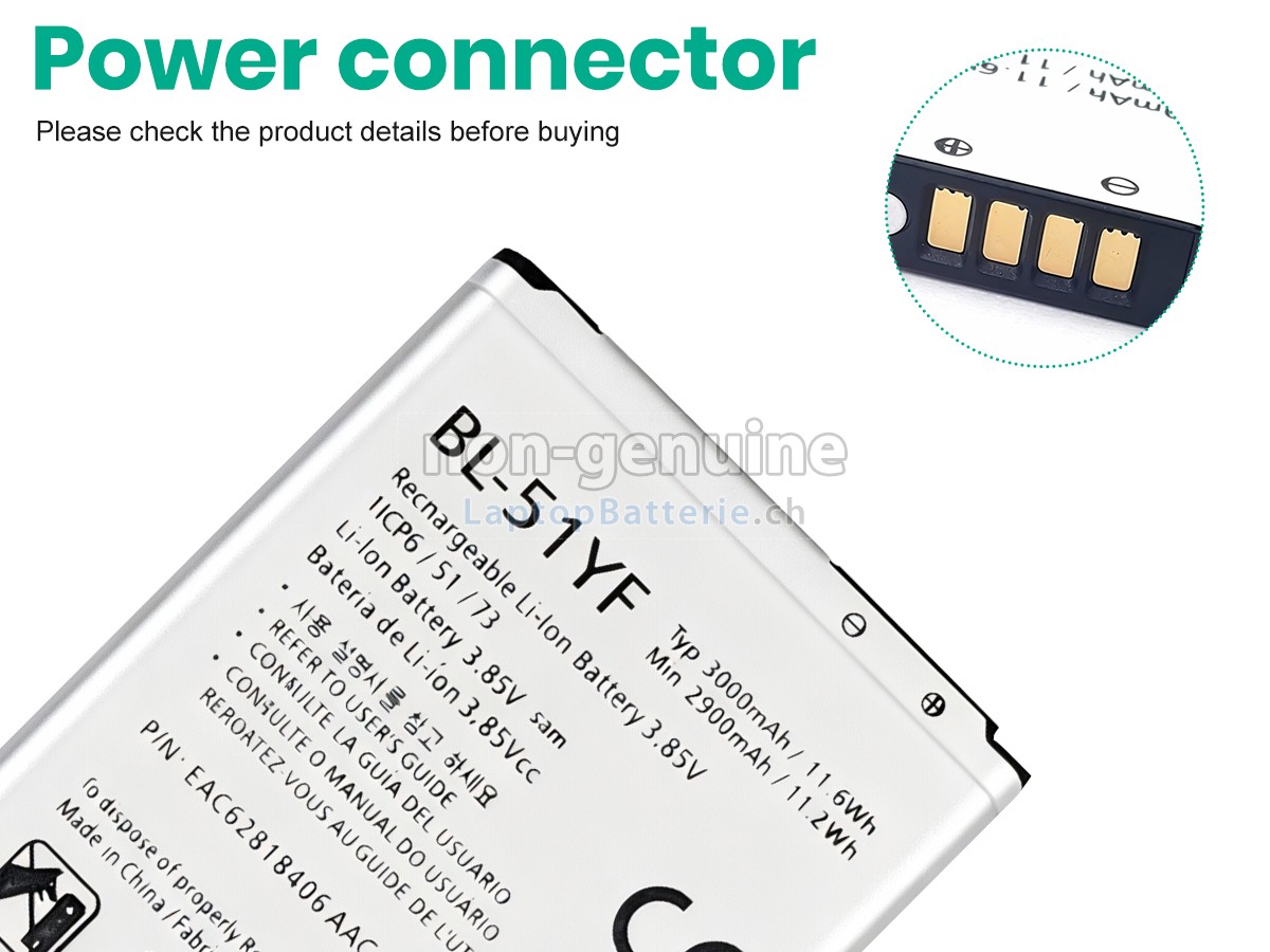 LG BL-51YF Ersatzbatterie