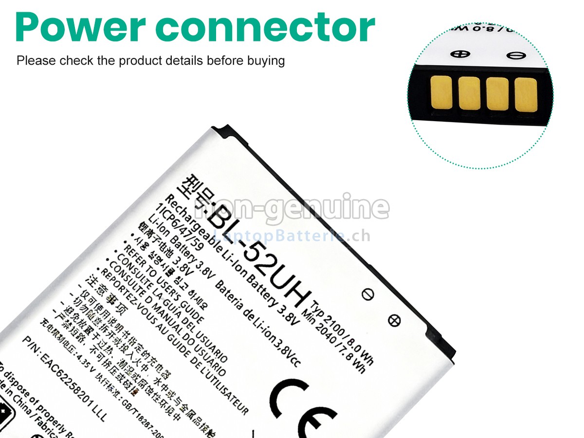 LG MS323 Ersatzbatterie