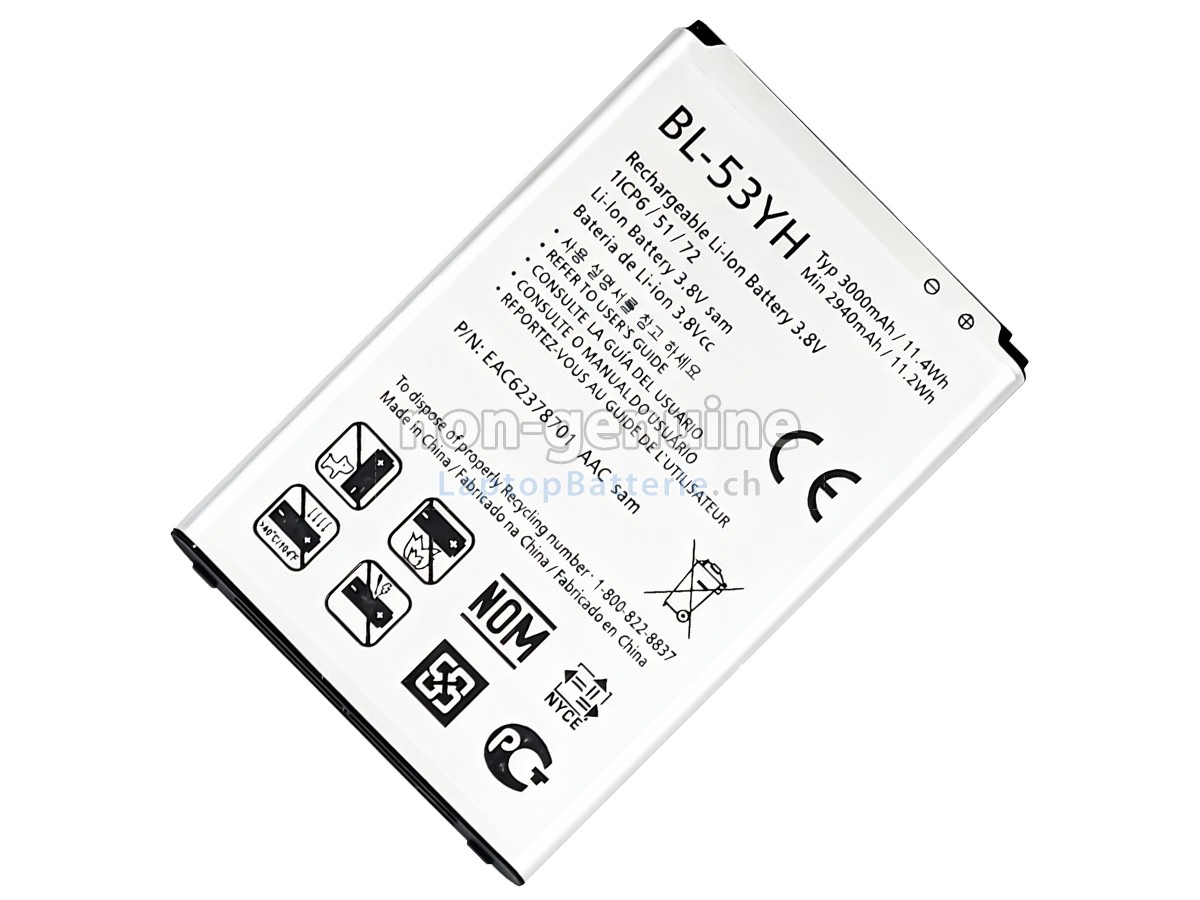 LG D855 Ersatzbatterie