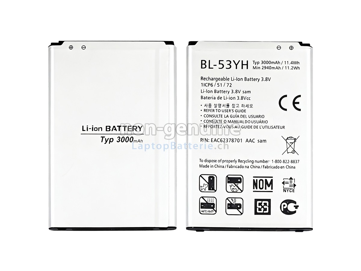 LG D855 Ersatzbatterie
