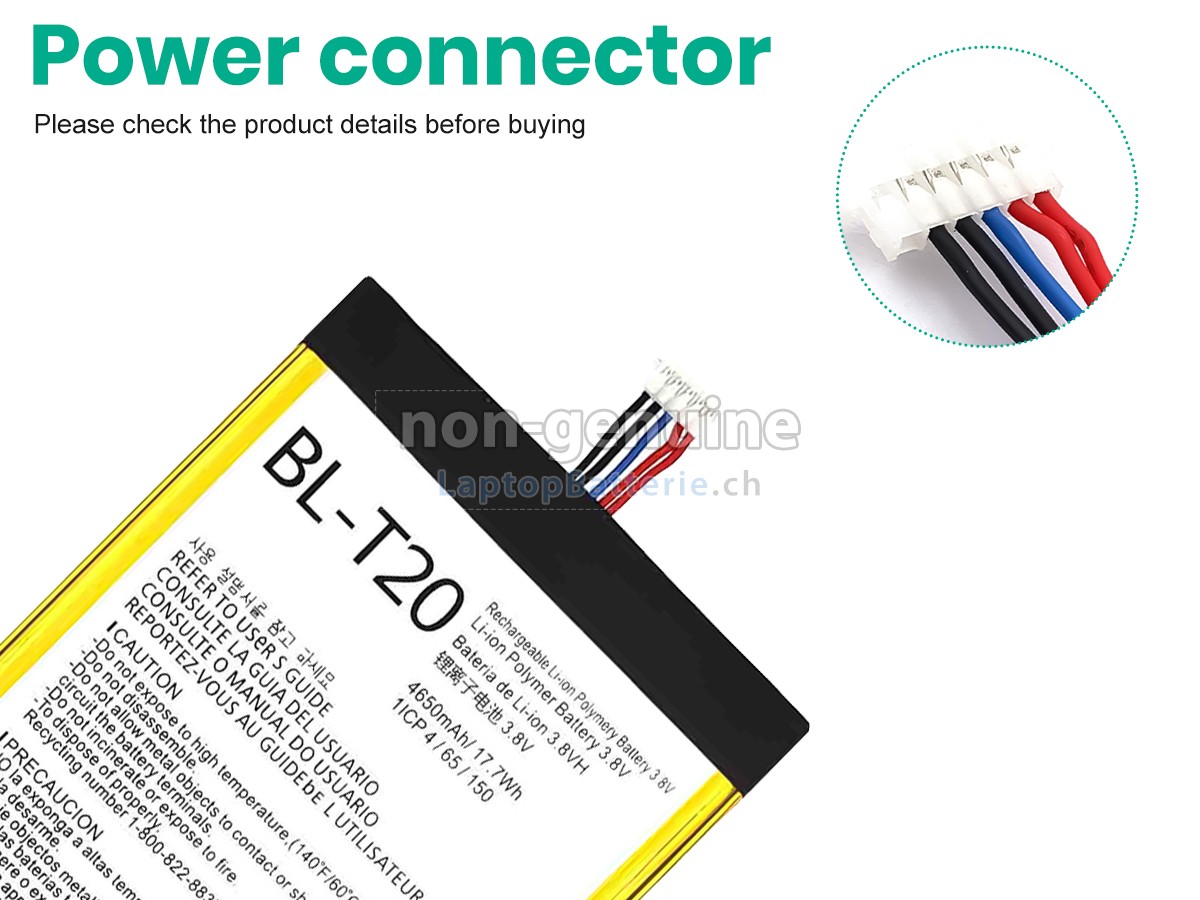 LG BL-T20 Ersatzbatterie