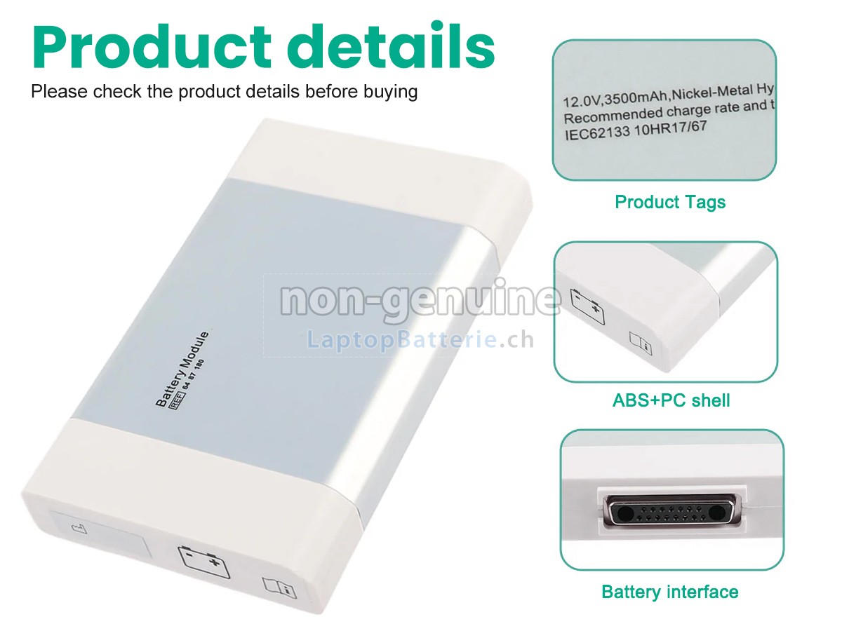Maquet 6487180 Ersatzbatterie