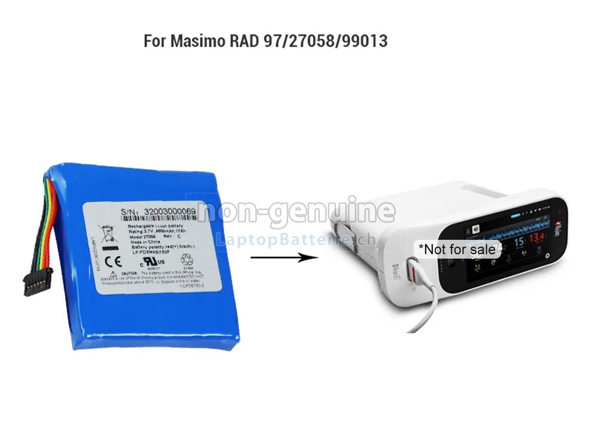 Masimo 37728 Ersatzbatterie