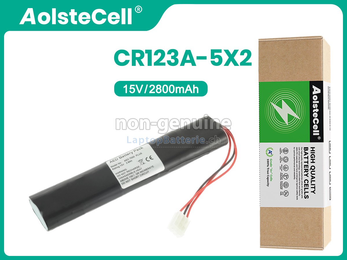 MB CR123A-5X2 Ersatzbatterie