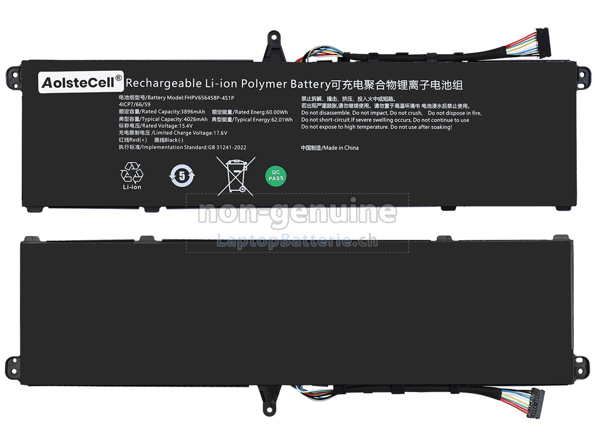 Mechrevo WUJIE 14PRO-7BC4U Ersatzbatterie