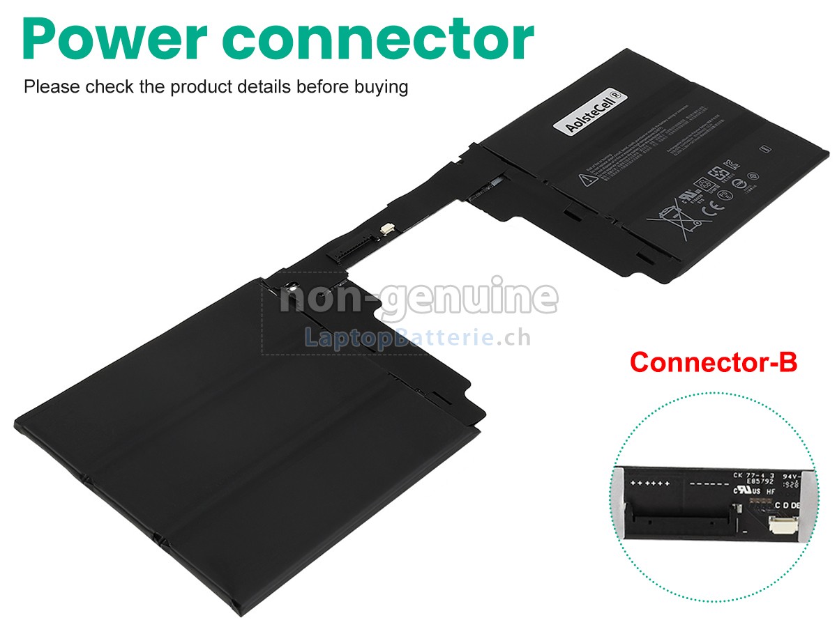 Microsoft Surface BOOK2 KEYBOARD Ersatzbatterie