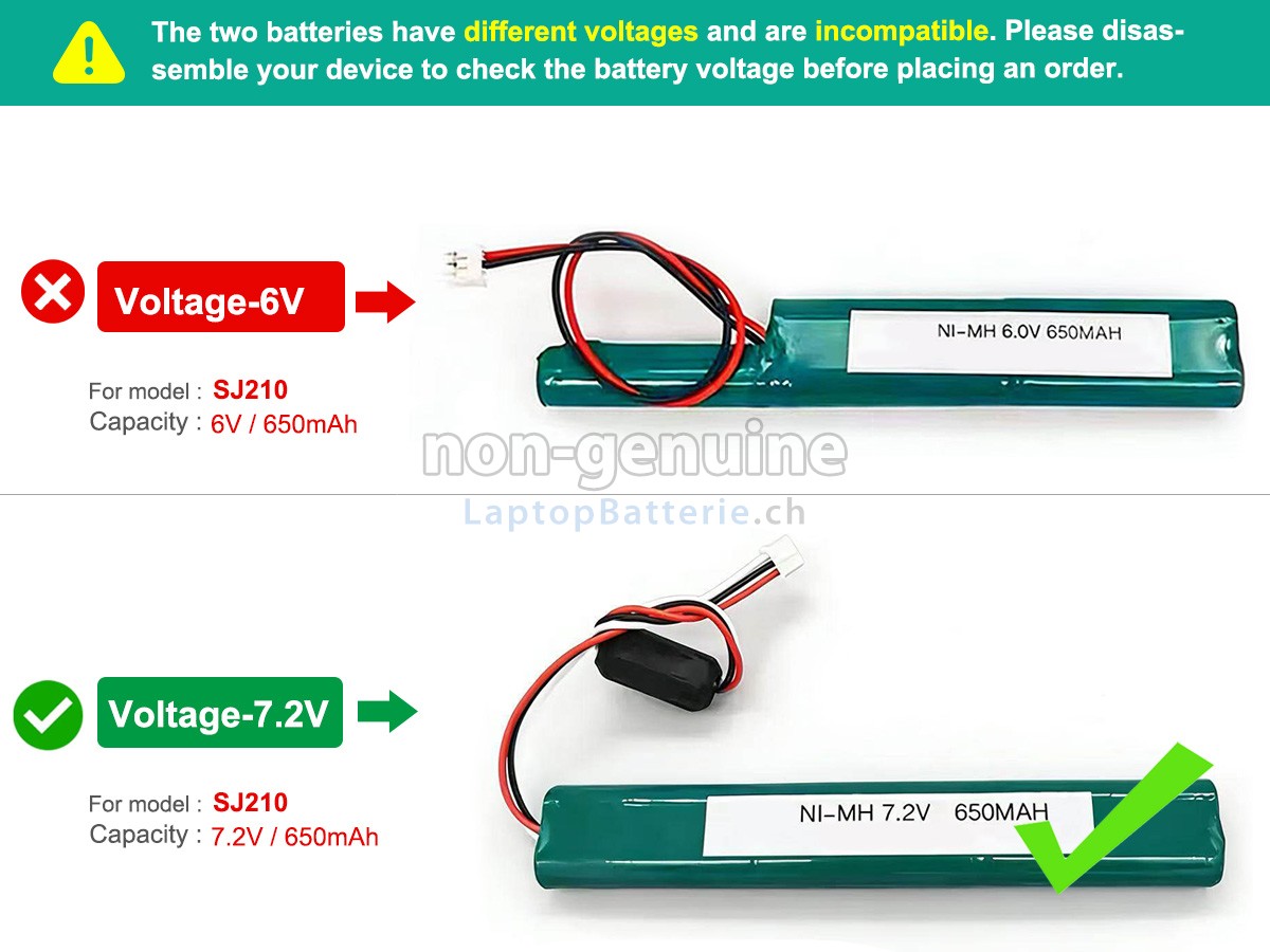 Mitutoyo SJ201 Ersatzbatterie
