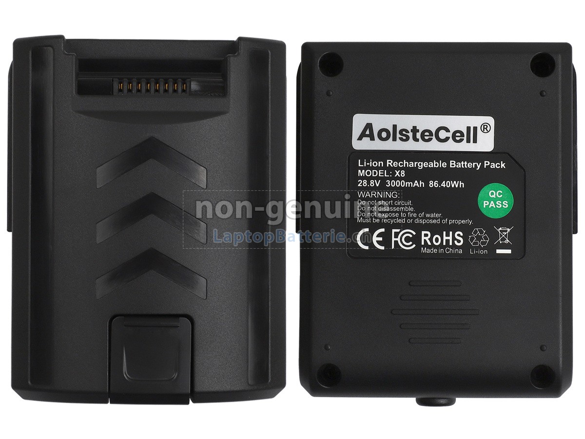 Moosoo X8 Ersatzbatterie
