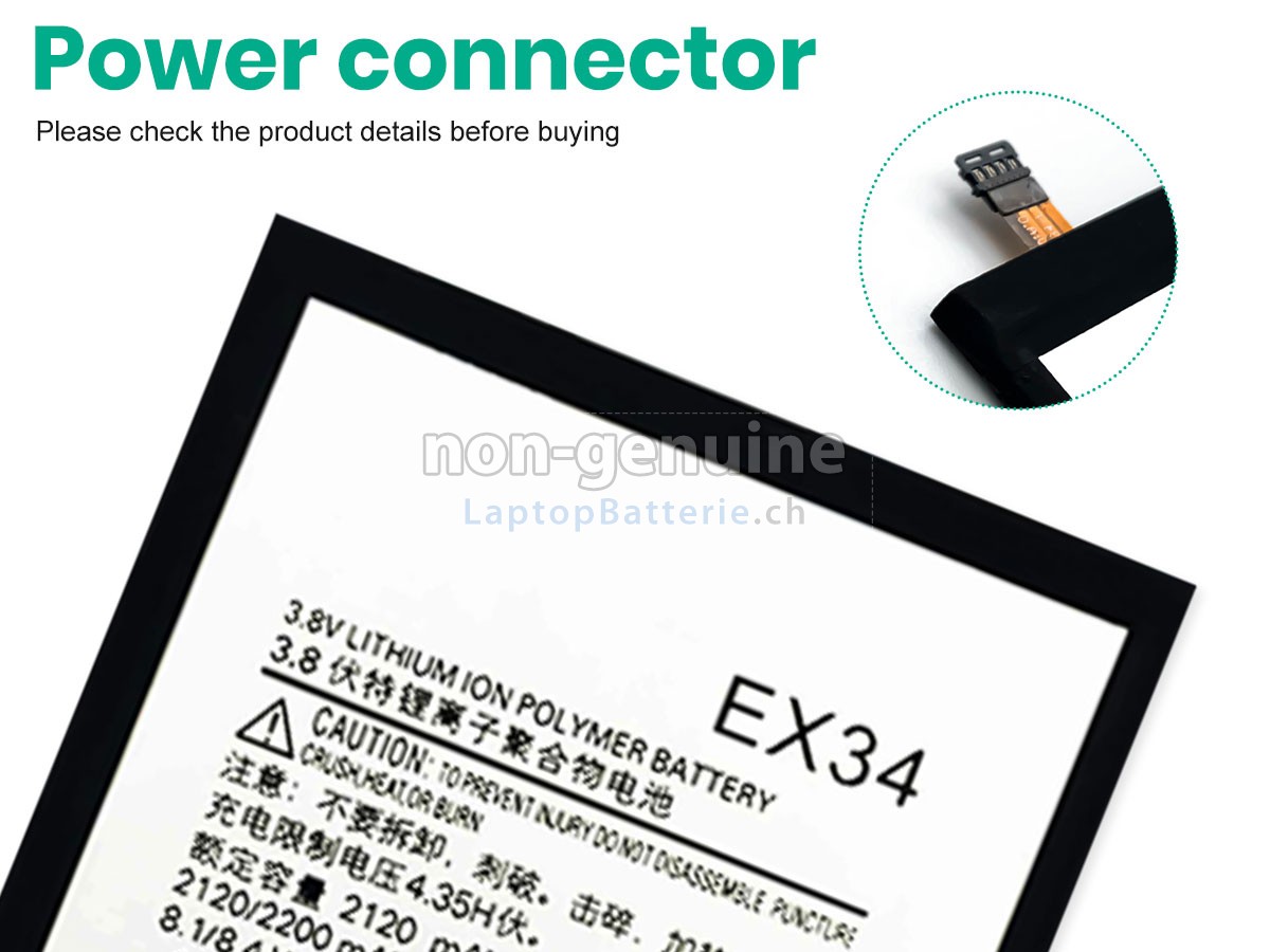 Motorola EX34 Ersatzbatterie