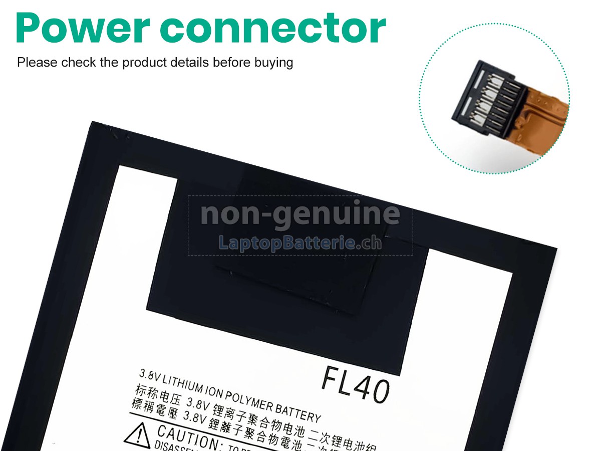 Motorola FL40 Ersatzbatterie