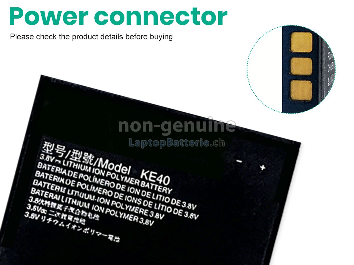 Motorola E6 Ersatzbatterie
