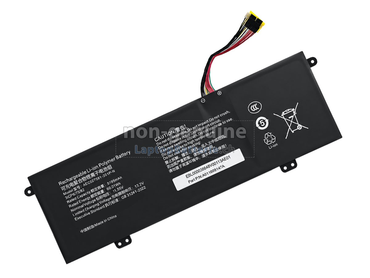 Ninkear AEC527581-3S1P-N Ersatzbatterie