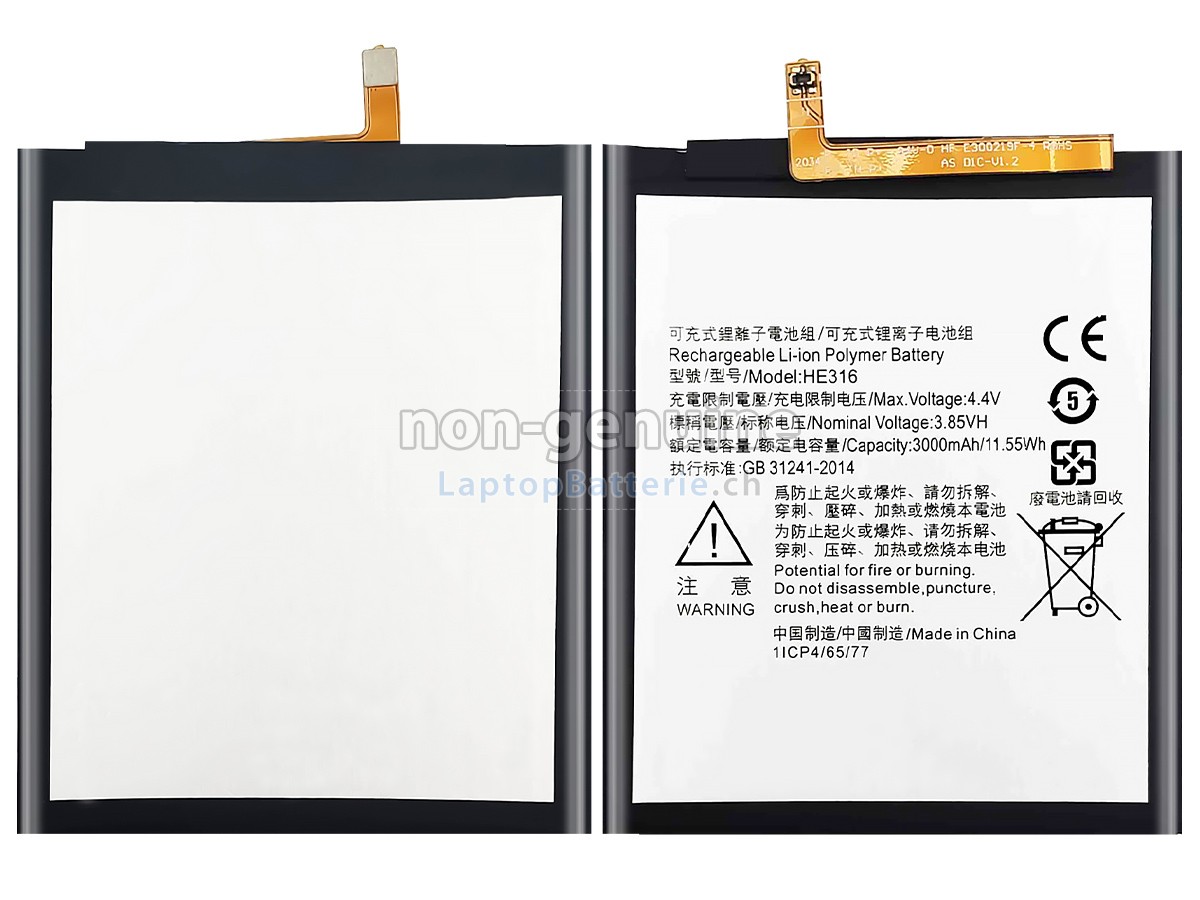 Nokia HE316 Ersatzbatterie
