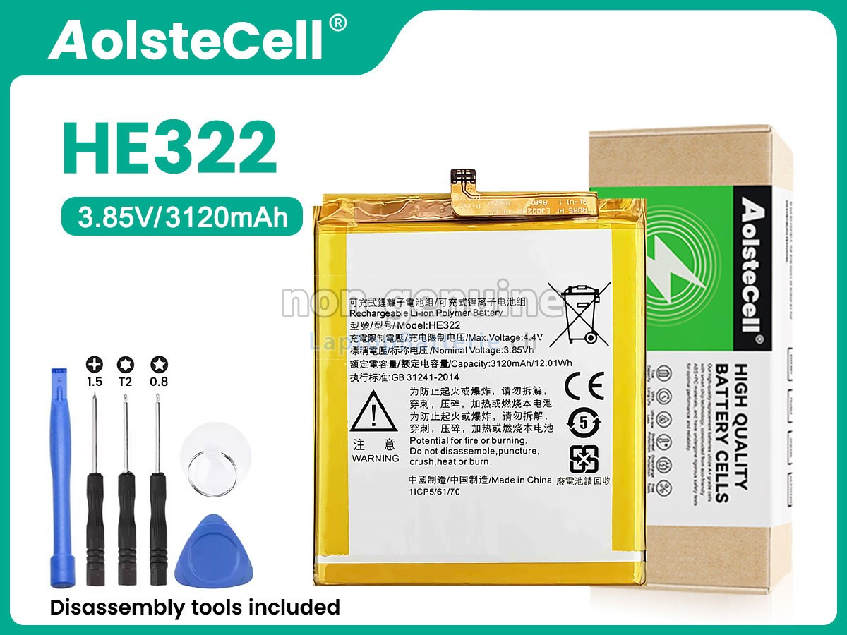 Nokia HE322 Ersatzbatterie