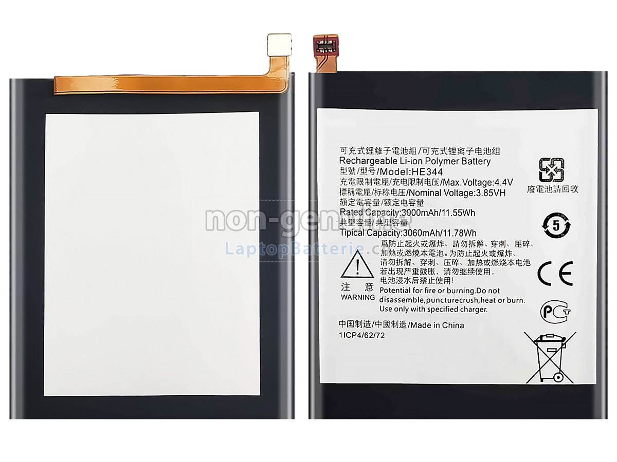Nokia HE344 Ersatzbatterie