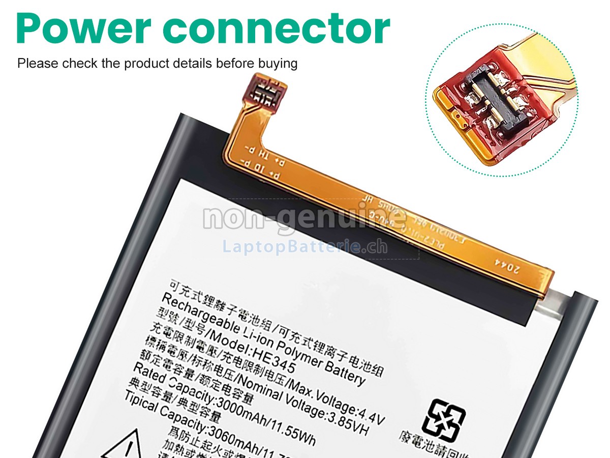 Nokia HE345 Ersatzbatterie