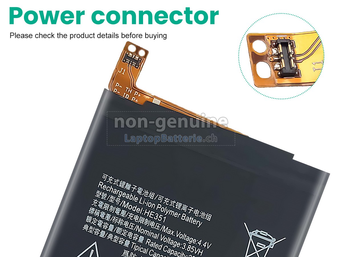 Nokia HE351 Ersatzbatterie