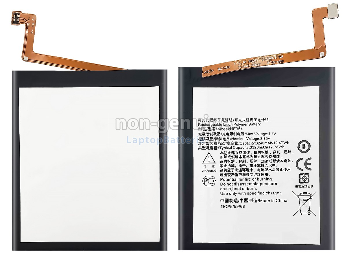 Nokia 9 PUREVIEW Ersatzbatterie